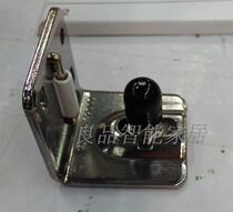 Taiwan manufacturing LP linkage piece 42mm adjustable moving door side loading large black down guide wheel moving door fitting guide