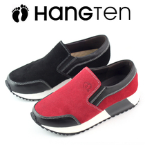 American Jubilation Special Cabinet Autumn-Style Frosted Cow Leather Rocking Shoes Womens Heightened Pine Pastry Single Shoes T0537609