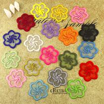 Orgenza cloth patch patch decal clothing accessories decorative embroidery lace small flower hotel patch hole Special