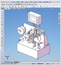 3D Drawings of Wire Labeling Machine for Non-standard Automation Equipment