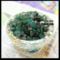 Buddha Buddha Buddha Tamanzpan Buddhist supplies Seven precious stones Green Manau jewel 1 5 Yuan 1 Two