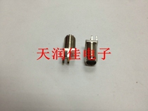 RF coaxial connector SMA-KE11 Bud female head outer grain inner hole nickel plated offset foot 1 6mm plug board router
