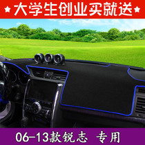 Dedicated for 06-2013 Toyota Reiz central control instrument panel light-shielding pad leather new and old models before and after modification