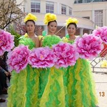 Multiple optional 60CM emulated peony floral silk flower stage performance dance props floral decorations floral decorations floral props