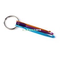 3PCs set Knitting Needles Hooks Colorful Aluminum Handle For