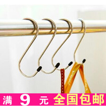 6201 high quality stainless steel S styled no-mark hanger 4 Entrance Bearing 5kg Multi-functional creative home