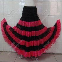 Huamei national standard ballroom dance dress professional modern dance swing womens hem practice clothes promotional custom