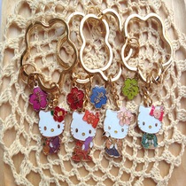 Japanese original * Hello Kitty mobile phone chain key chain tea ceremony Book road Flower Road dance Hello Kitty