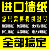 United States Europe Germany Italy Belgium Netherlands original imported brand wallpaper wallpaper Wall cloth curtain