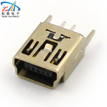 Quality assurance MINI USB mini 180 degree straight plug straight pin MINI Connector