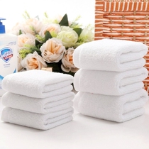 Hotel with white small square towels All cotton Kindergarten small towels Restaurant Rub Hand Rag guesthouses KTV