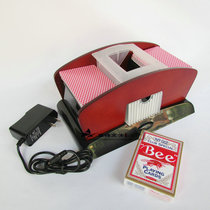 Two paid double-pay two-pay shuffle machine Baekle shuffle machine Texas entertainment for an active washing poker machine