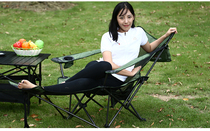  Outdoor folding chair Office lunch break recliner Fishing chair Portable beach chair Household backrest chair Camping leisure chair