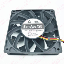 Original Sanyo 9 GV1224P4G01 12025 24V 0 84A 4-wire large air flow cooling fan