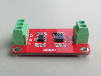 1-way solid state relay module high level trigger 48V 1A optocoupler isolation output level voltage conversion