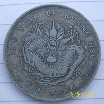 Beiyang dragon 29 Guangxu ingot 88%high silver silver dollar high-end silver dollar inheritance package pulp best-selling model