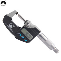 Mount Fuji pointed flat head micrometer 0-25mm large screen digital outer diameter micrometer accuracy 0 001mm metric