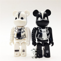 bearbrick building Wood bear 100% be @ rbrick DEVILOCK Warp MEDICOM bulk
