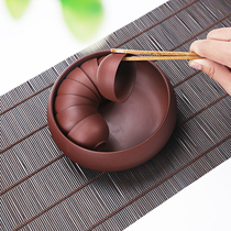 Xike large wash purple sand tea wash pen wash cup wash Yixing handmade Kung Fu tea set Ceramic wash teacup bowl
