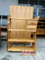 YL032 original ecological ancient Shelf shelf tea shelf old elm bookshelf shelf display shelf flower rack wine rack