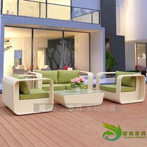 Rattan Sofa Composition Living Room Leisure Hotel Balcony Sofa Outdoor Villa Garden Sale of the Vine Chair Sofa furniture