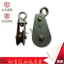 Driving hoist wheel towline pulley Small body lifting non-standard pulley Micro pulley 0 03T0 05t0 1 ton 0 2