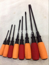 Wholesale new hair screwdriver rubber handle screw batch economical household screwdriver grenade handle screwdriver screwdriver screwdriver