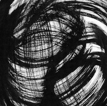 HQ454 abstract irregular ink black and white color block pattern material pattern background design material electronic picture