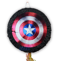 pinata childrens birthday party supplies party game smashing sugar props beating style pinata captain America