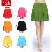 Summer square dance costume skirt skirt skirt dance skirt adult Latin dance big swing skirt practice dress dancing underdress female