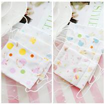 Full cotton gauze cute children small mask baby mask baby mask away from virus