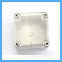 100*100 * 75mm transparent cover waterproof junction box IP67 electrical sealing box DS-AT-1010