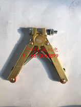 Spot copper shaft type human-shaped brush holder hole 12MM legs length 60MM bronze wheel copper brush holder herringbone brush holder 