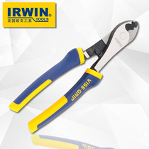 USA Irwin cable pliers cable cutting pliers cable cutting nickel-chromium alloy steel pliers 8 inch 200mm