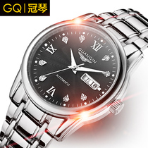Swiss Guanqin Watch Automatic Mechanical Watch Waterproof Mens Watch Mens Business Watch Hollow Watch
