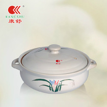 Large commercial ceramic hot pot casserole stew pot Household open flame casserole Sauerkraut fish stone pot Fish special stone pot gas