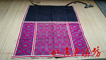 Old embroidery Miao old embroidery Miao handmade yarn old embroidery apron Ethnic minority crafts