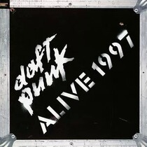 Electronic spot) vinyl stupid Punk Daft Punk Alive 1997 LP record new