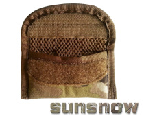 Sun snow MUlTICAM color mirror bag military fans with small accessories bag card bag