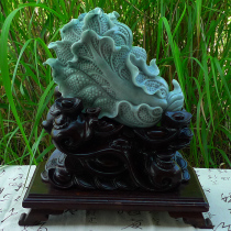Myanmar natural A cargo jadeite carved Baicai cabbage ornaments Jieyang Labor supply