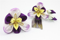 Japanese Japanese fine flower clothes hair hair Japanese style Japanese female handwriting and wind hair decoration cos