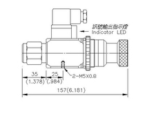 Taiwan TWOWAY takeken oil-Electric pressure switch DNF-100K-06i DNF-100K-22B