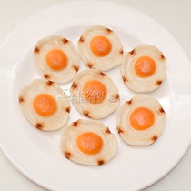 Emulation Food Food Items Eggs Fried Egg-egg-model Pendant Home Decoration Model Toddler Toys