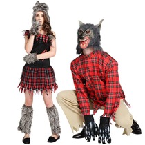 Halloween costume werewolf adult male bar costume horror werewolf dress up cos zombie ghost dress up