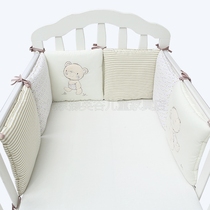Pure cotton French crib around a lot of free combinations Cartonin color Little Bear English-style British wind thickened Gargard