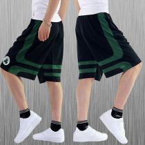 Summer thin fitness basketball shorts mens sports leisure training shorts breathable loose size Middle pants
