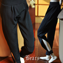 Boarder Bears-B J D DRESS A093 TIDE ~ SPECIAL PANTS FOOT CASUAL ELASTIC OPENING 90% PANTS 1 3 UNCLE