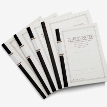  nakabayashi Nakabayashi imported notebook notepad thickened B5 80-page line-mounted simple soft-faced copy Creative book for college students Business office learning thickened diary