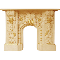 Artificial sandstone fireplace sculptures European-style pendulum pieces Decorative Cabinets Stone Sculptures Custom Reliefs Decorated New Angel Fireplace