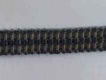 Double-row roller 2-point double-row chain 04C double-row transmission short-section roller 25H chain pitch 6 35 double-row